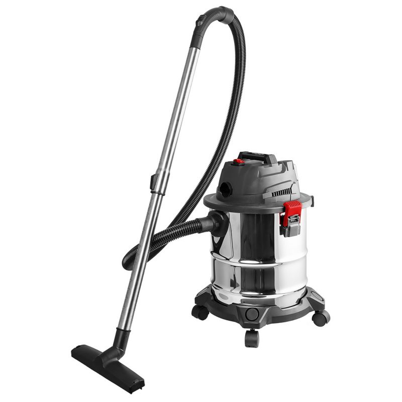 Odkurzacz akumulatorowy GRAPHITE na mokro i na sucho, zbiornik 20L, bez akumulatora 1 szt