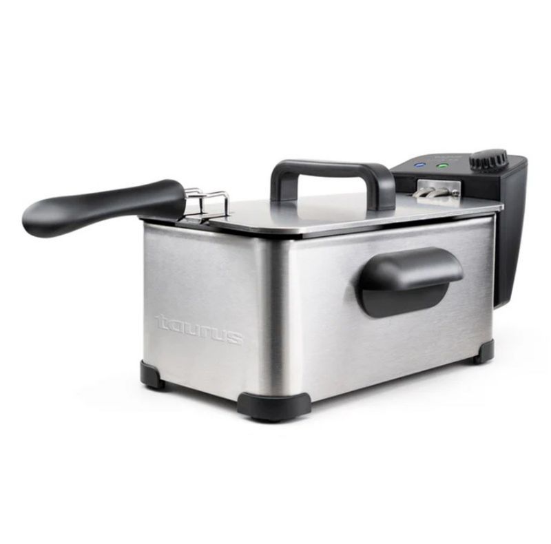 Frytkownica olejowa Taurus 973967000 3 l czarna/stal 2000 W 1 szt.