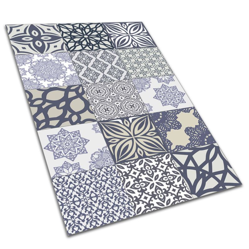 Winylowy Dywan Tarasowy Tulup 100x150 cm Do Ogrodu, Na Taras Plemienny miks 1 szt.