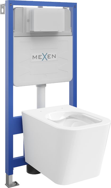 Zestaw podtynkowy WC Mexen Teo biały połysk 51x34,5 cm 1 szt.