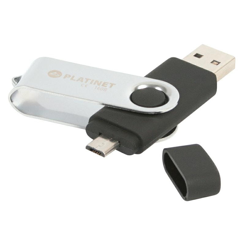 PLATINET USB Pendrive 32GB+micro USB DUO 41805 BX-DEPO - Henryx24