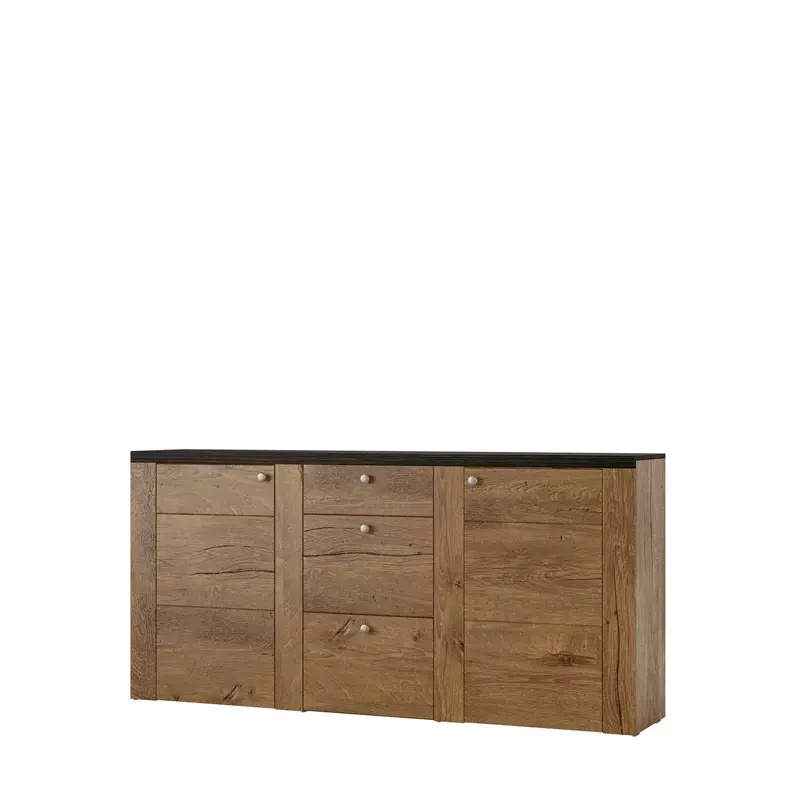 Komoda do salonu 176 cm LARONA dąb lefkas