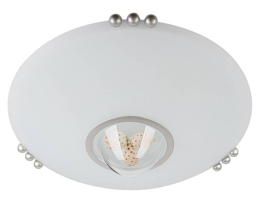 Biała lampa sufitowa plafon do salonu i sypialni LAMPA SUFITOWA PLAFON 14-41008