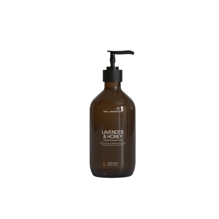 SEAL AROMAS CO Mydło w płynie Lavender & Honey – Lawenda i Miód, 500 ml