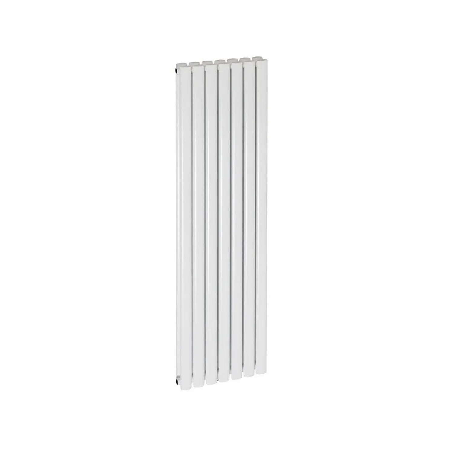 Luxrad Grzejnik OVAL podwójny 170 x 41 cm 1435W biały
