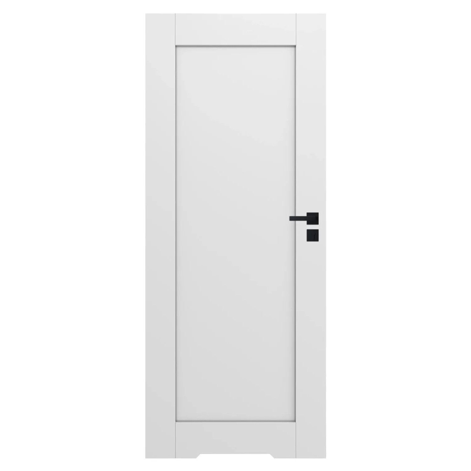 Windoor Skrzydło bezprzylgowe ELEGANCE białe z podcięciem wentylacyjnym 80L