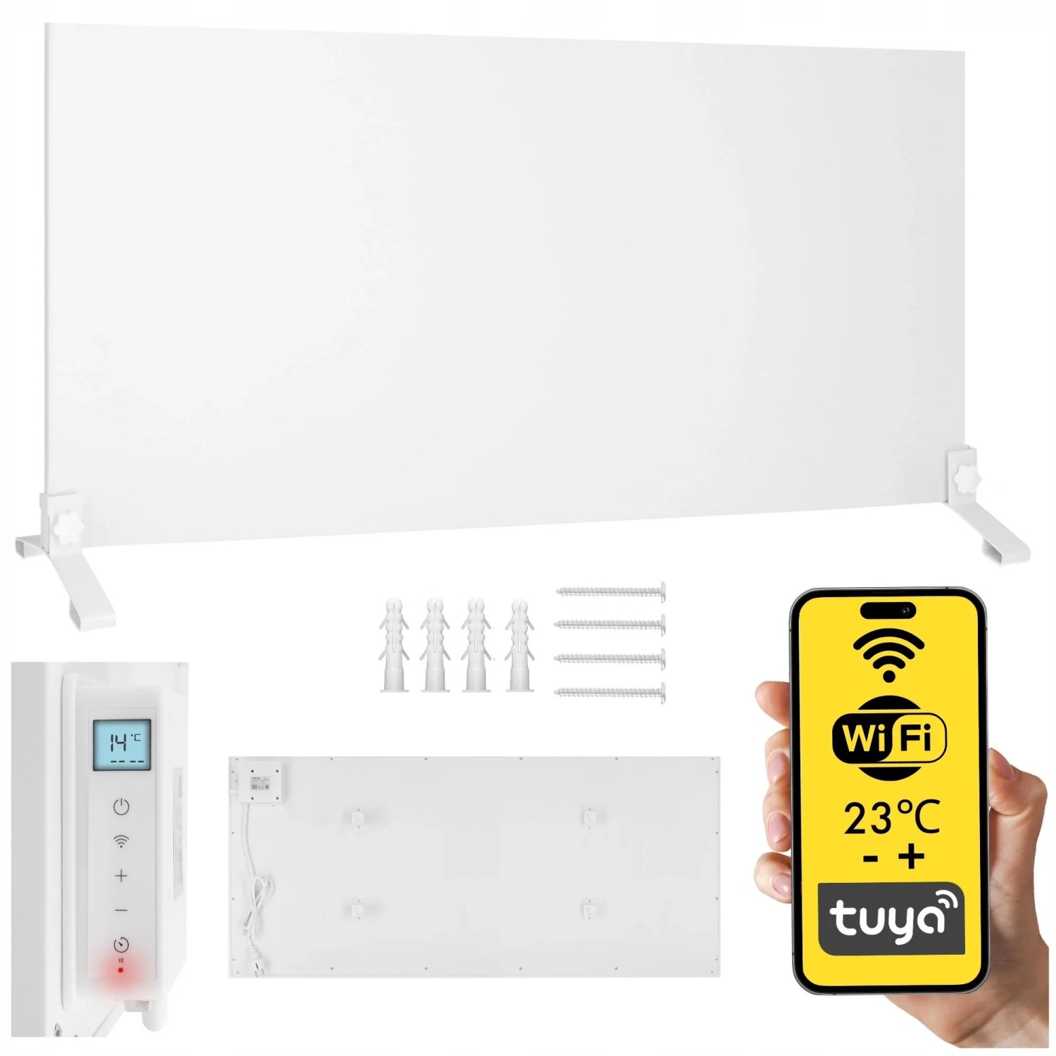 Mission Air Grzejnik na podczerw IR MILANO WiFi 700W