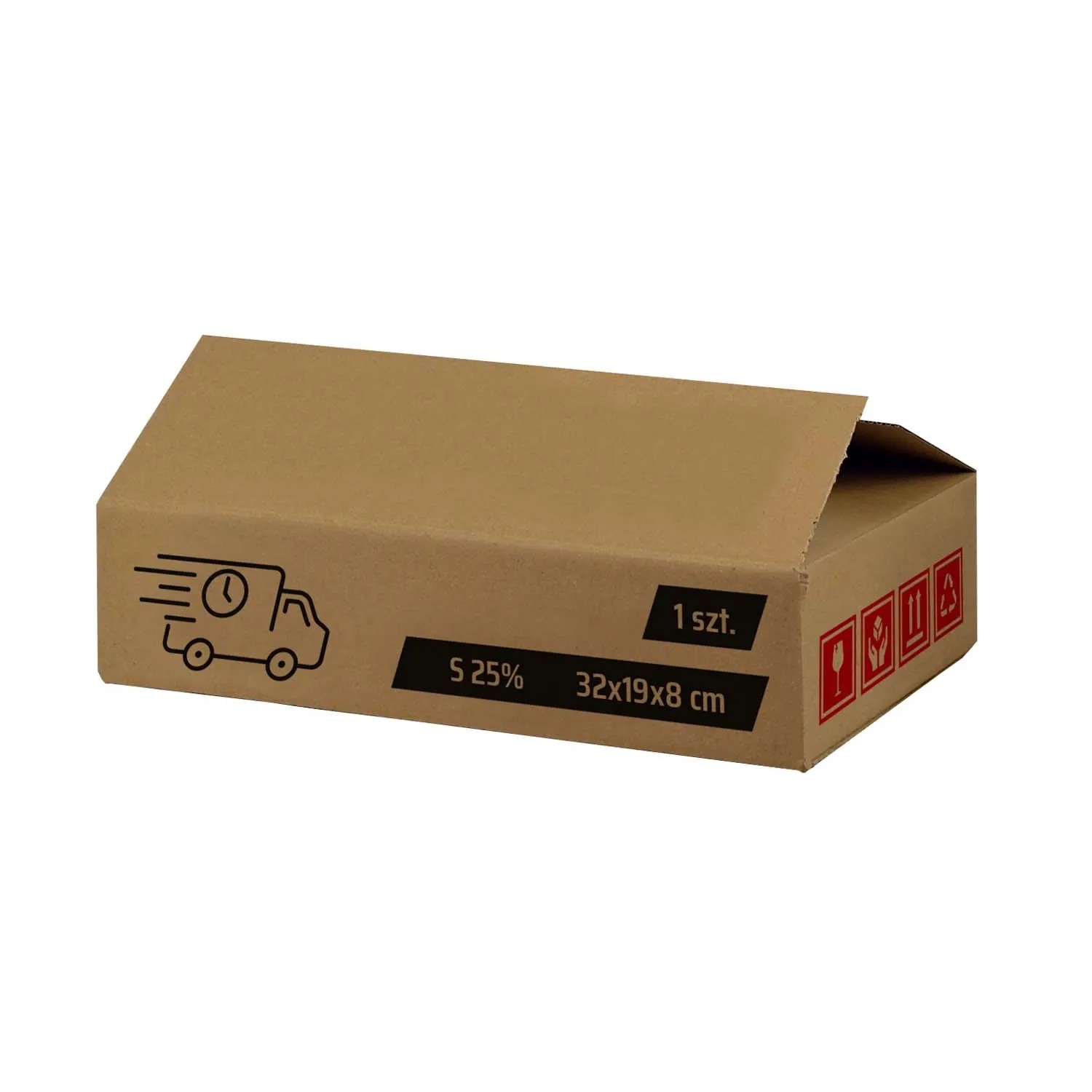 Pudło do paczkomatu S25 R-CAR 32 x 19 x 8 cm 1 szt.