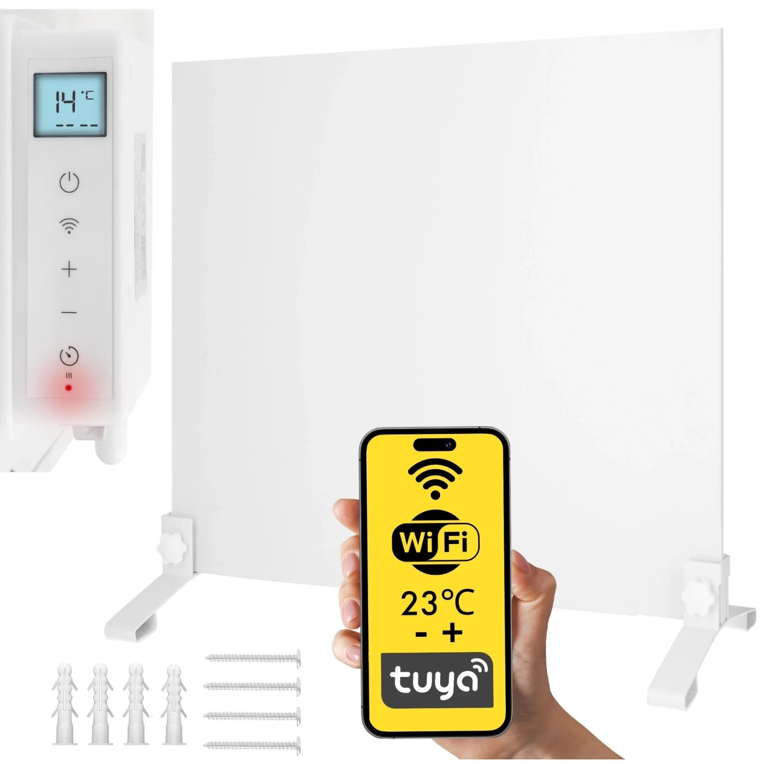 Mission Air Grzejnik na podczerw IR MILANO WiFi 540W
