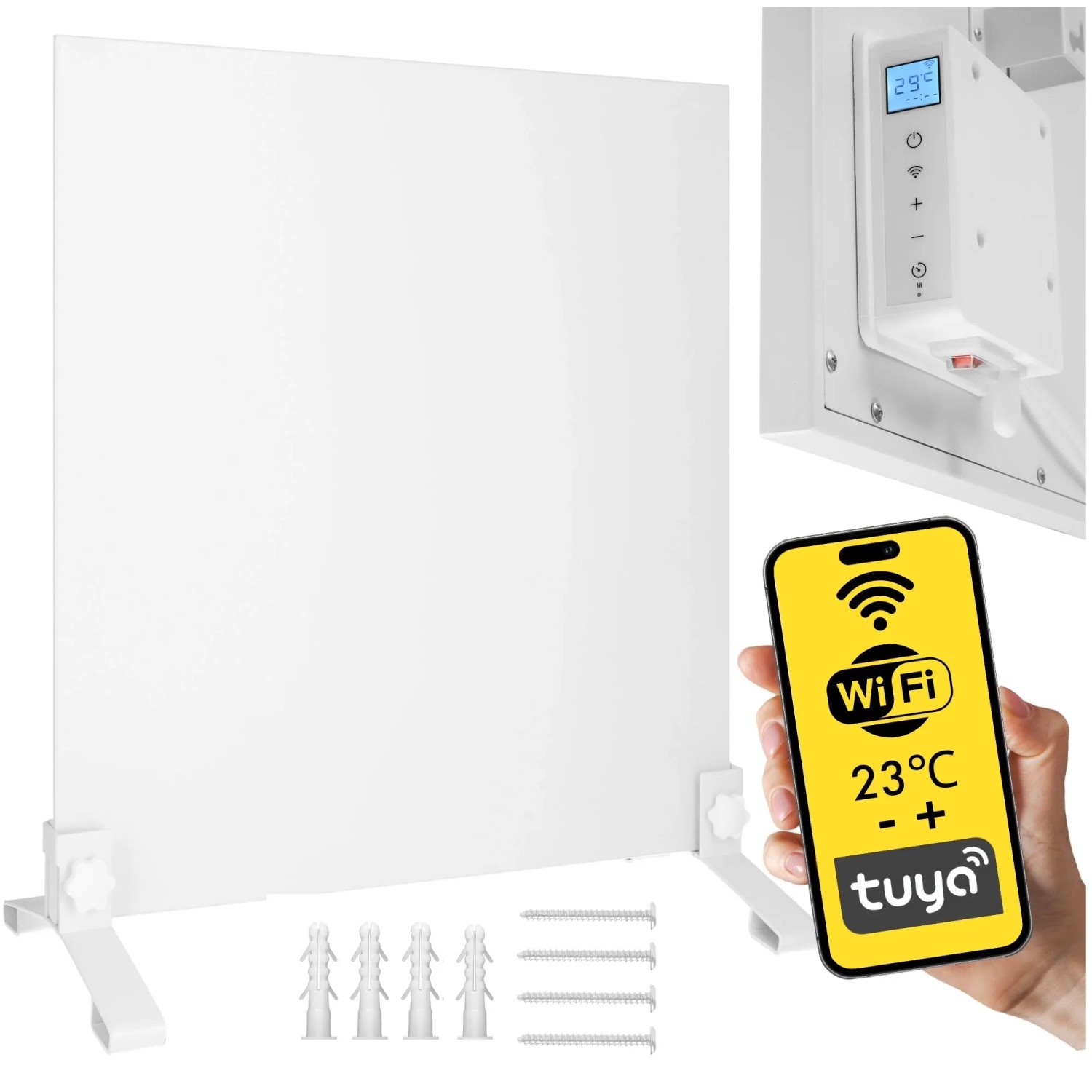 Mission Air Grzejnik na podczerw IR MILANO WiFi 350W