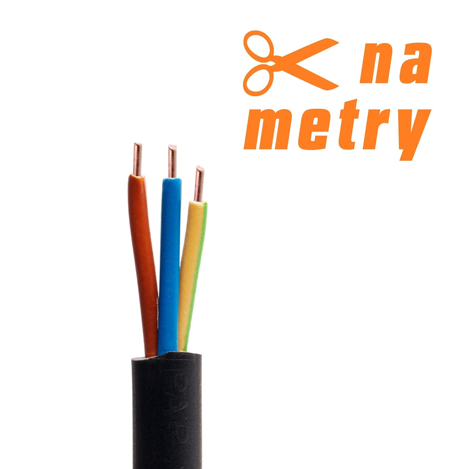 Przewód YKY /NYY-J 3x1,5 mm2 0,6/1 kV
