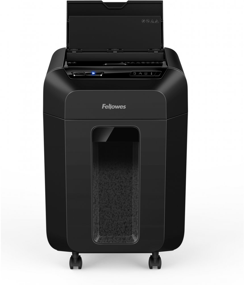 Niszczarka do papieru automatyczna Fellowes AutoMax 80M, miniścinek 4x12mm, 80 kartek, P-4/T-4 DIN, czarny