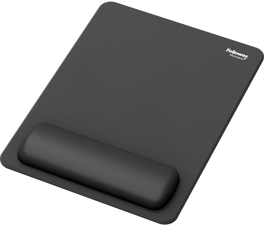 Podkładka pod mysz i nadgarstek Fellowes Breyta XL, 1.75x21x28cm, czarny