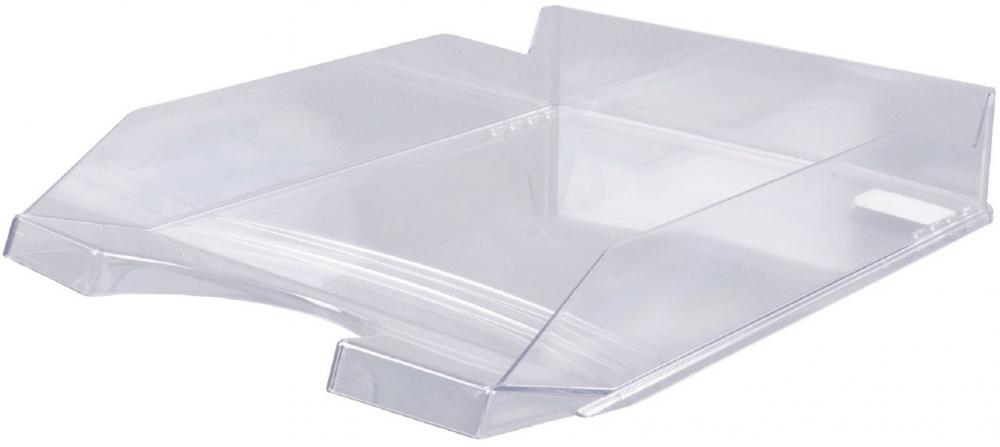 Półka na dokumenty na biurko Office Products, A4, plastikowa, przezroczysty