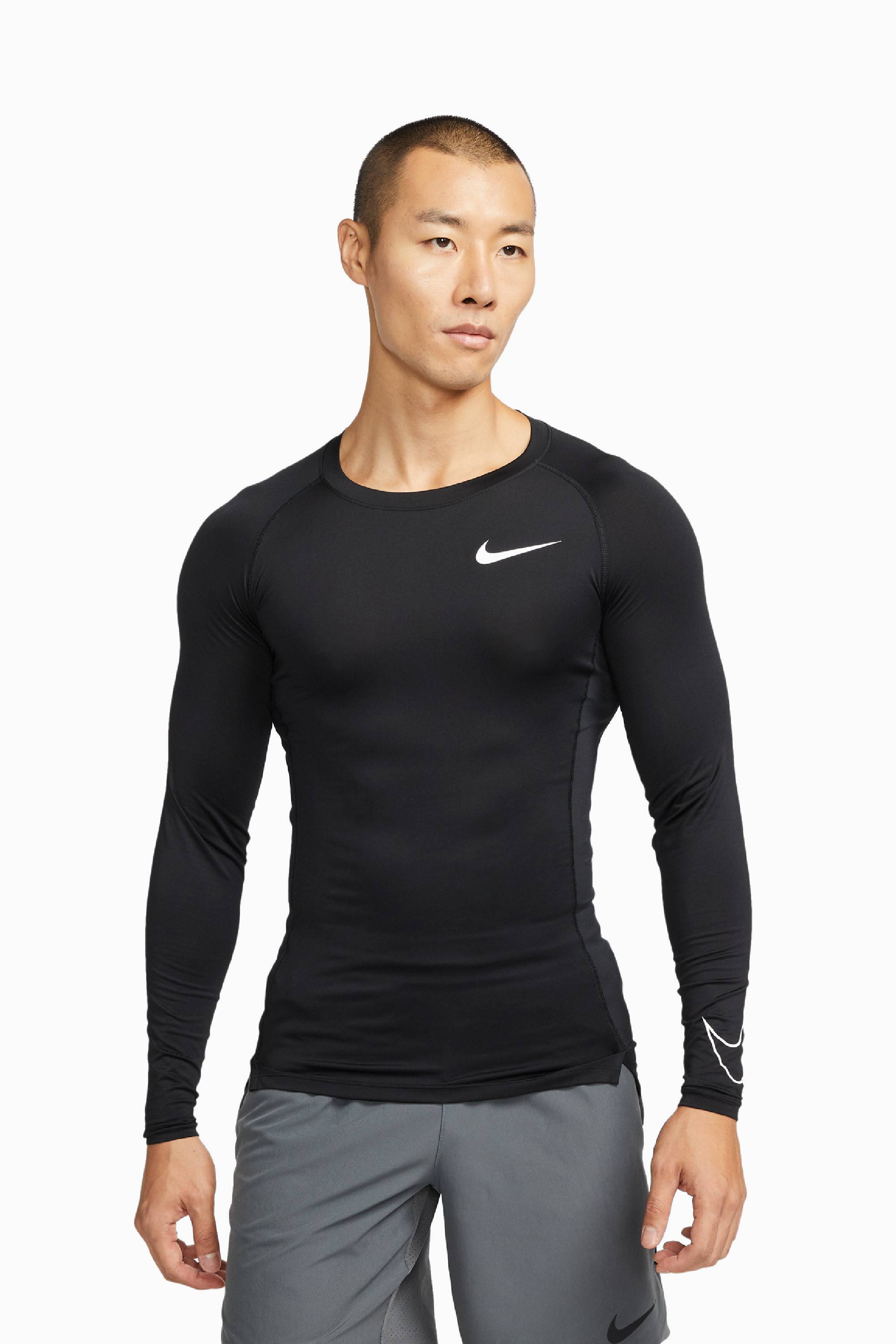 Koszulka Termoaktywna Nike Dri-FIT Top LS Tight - Czarny