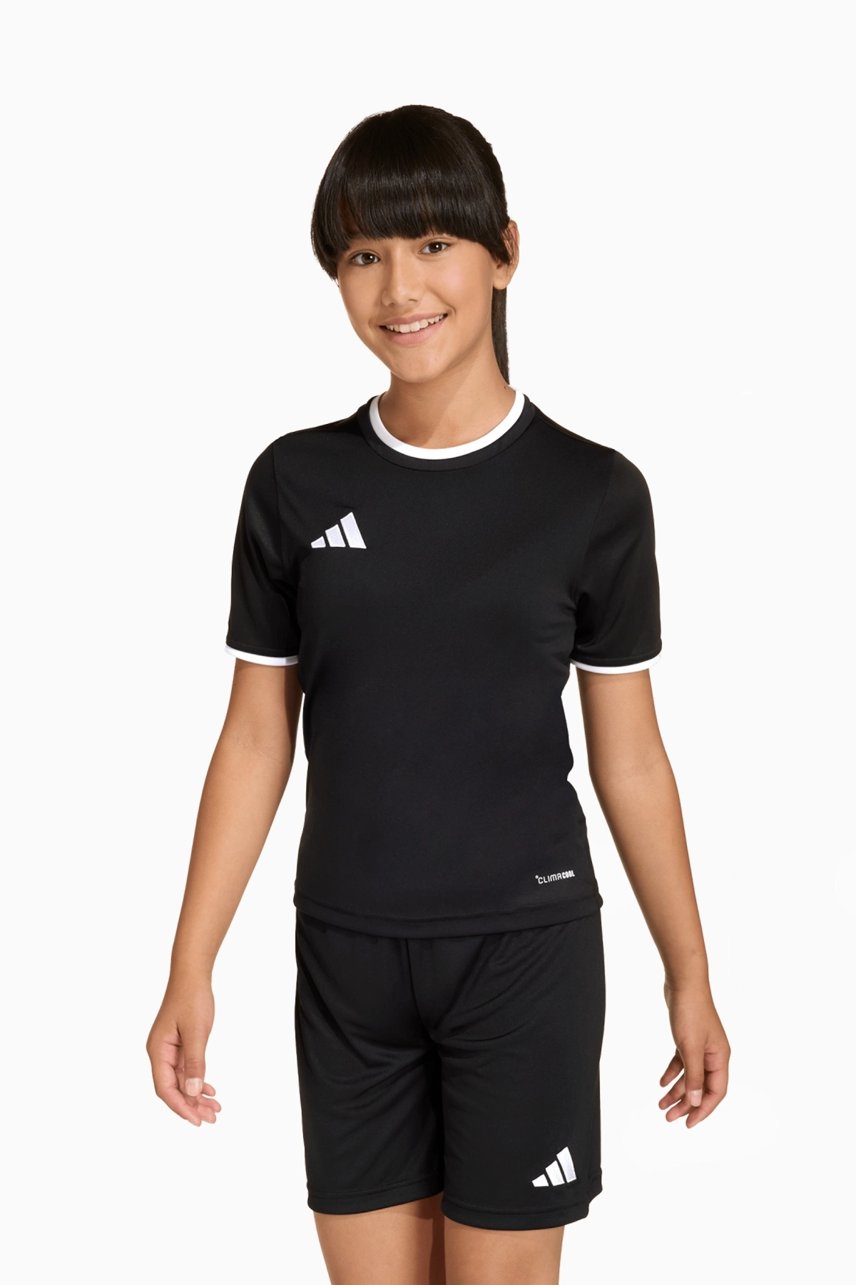 Koszulka adidas Entrada 26 Junior - Czarny