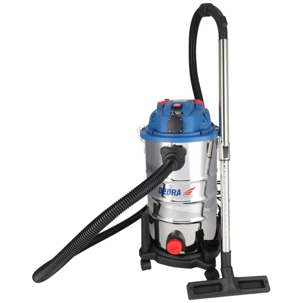 Odkurzacz do pyłu gipsowego teleskop 30l z otrząsaczem 1600W Dedra