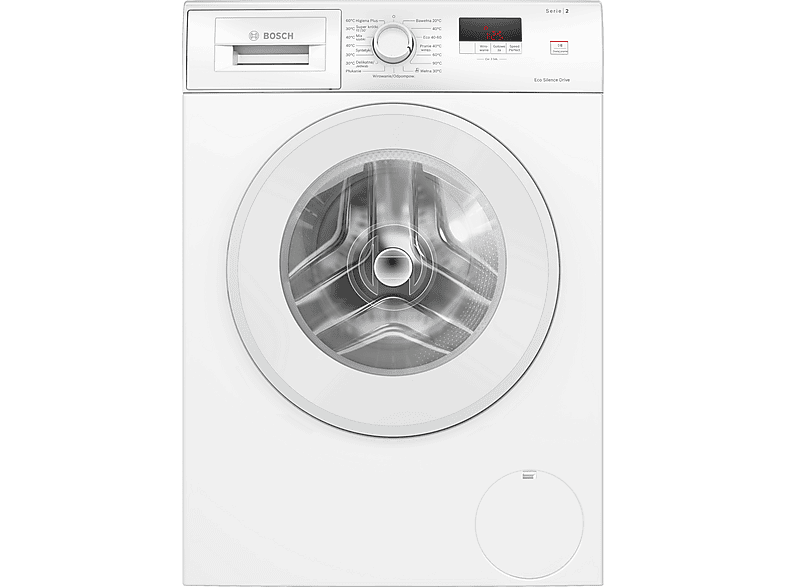 Pralka BOSCH WGE02201PL 7kg 1200obr. Serie 2 SpeedPerfect Biały