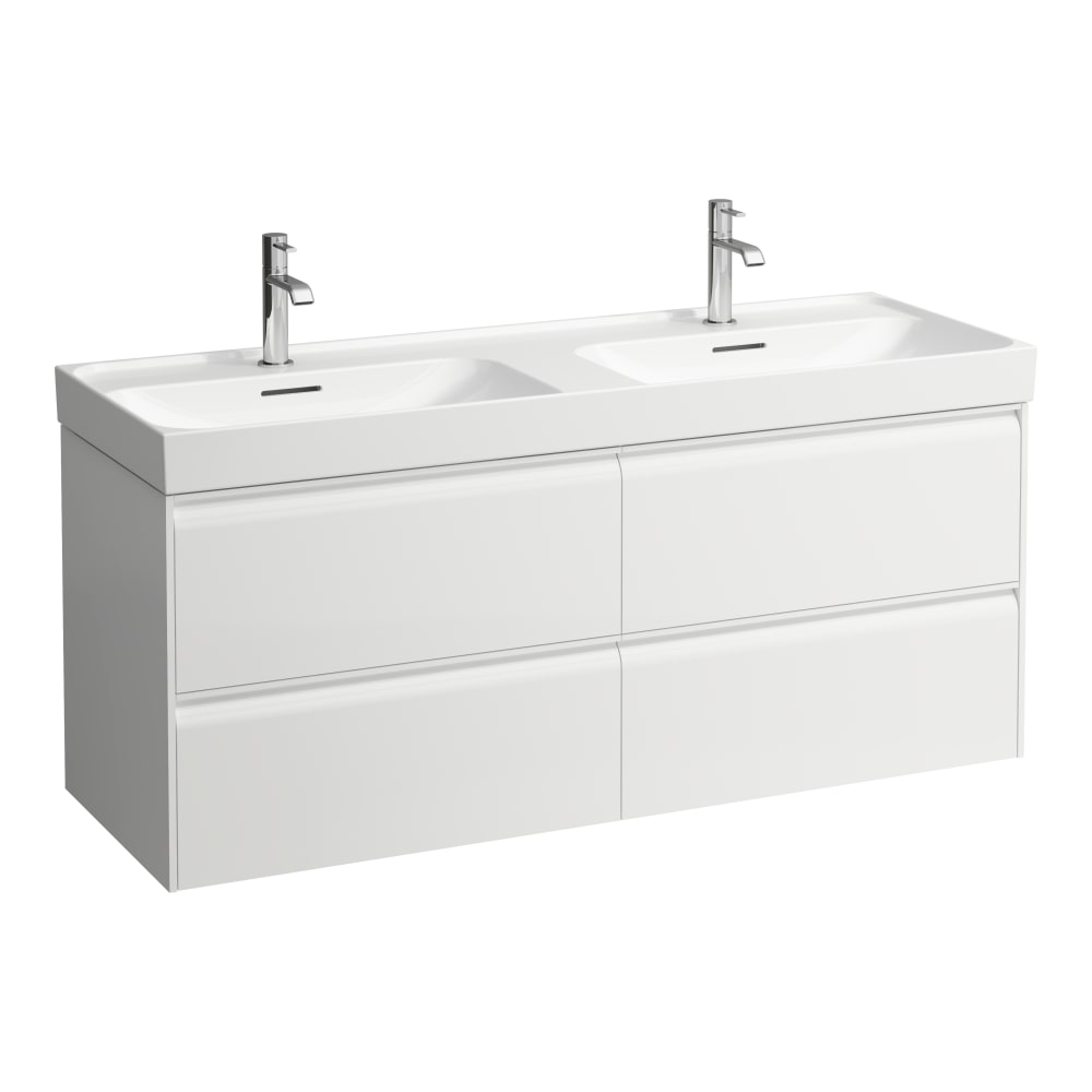 Laufen Meda szafka 128,5x45x51,5 cm podumywalkowa wisząca biała H4216440112601