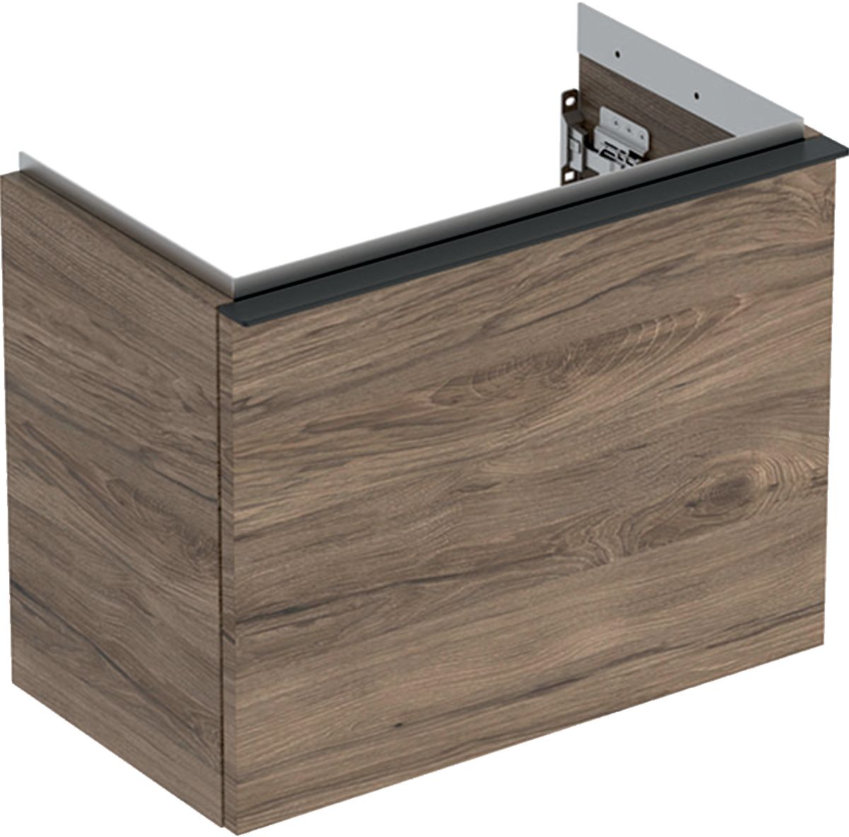 Geberit iCon szafka 52 cm podumywalkowa wisząca orzech hickory/lava mat 502.302.JR.1