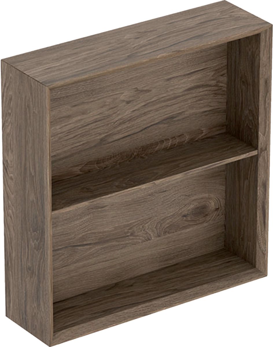 Geberit iCon szafka 45 cm boczna wisząca otwarta orzech hickory 502.323.JR.1