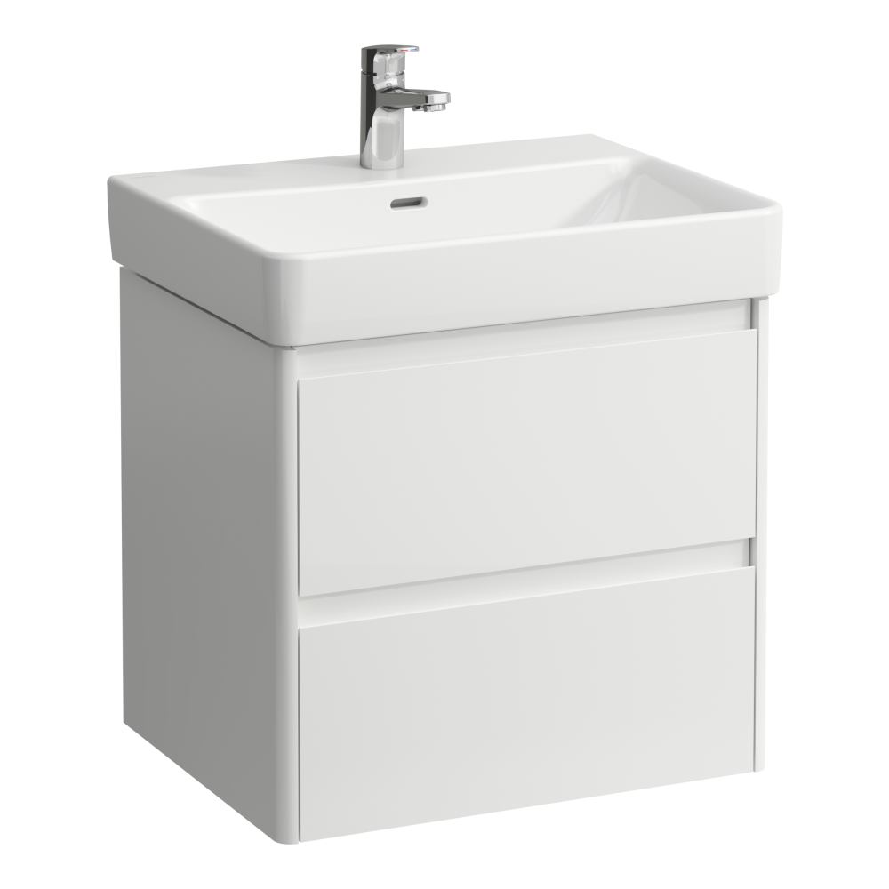 Laufen Base 2.0 szafka 57x44,5x51,5 cm podumywalkowa wisząca biała H4112721082611