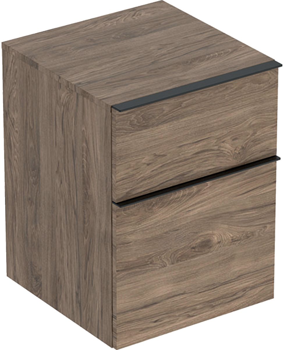 Geberit iCon szafka 45 cm boczna wisząca orzech hickory/lava mat 502.315.JR.1
