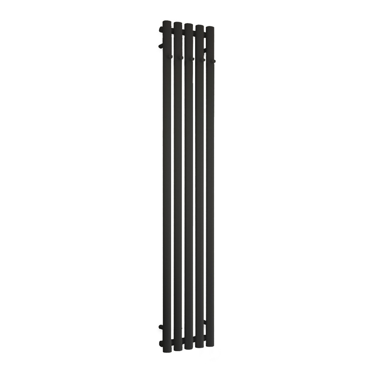 Oltens Stang grzejnik łazienkowy dekoracyjny 150x26 cm czarny 55021300 - Wysyłka w 24h