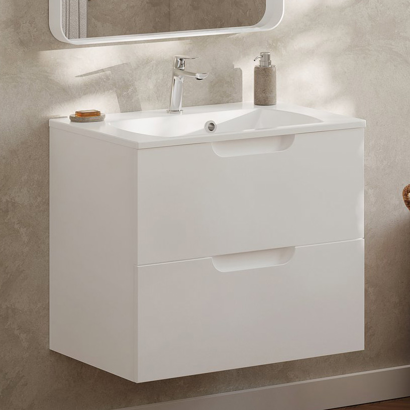 Ravak Classic II szafka 60x45x58,5 cm podumywalkowa wisząca biała X000001476
