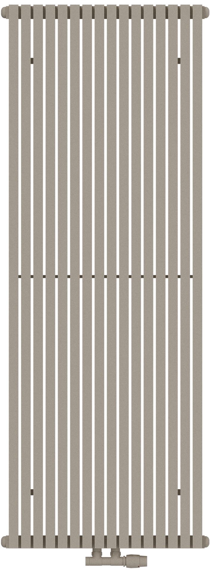 AG Evo Line Eterna Duo grzejnik pokojowy 180x69,1 cm podłączenie dolne piaskowy ciemny AG.ETVD.180.69.Q