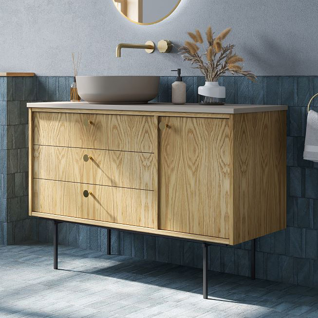 Elita Legacy szafka 100x45,6x54 cm podumywalkowa wisząca lewa dąb naturalny RE011000096690