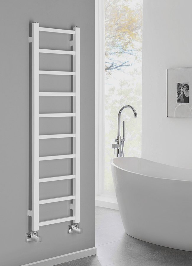 Sapho Metro Light grzejnik łazienkowy 30x114 cm biały IR444T