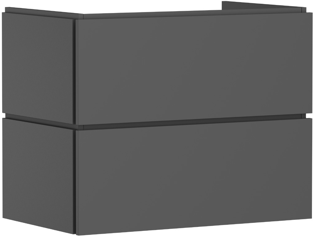 Hansgrohe Xilesa E szafka 78x47x62 cm podumywalkowa wisząca szara 54296760