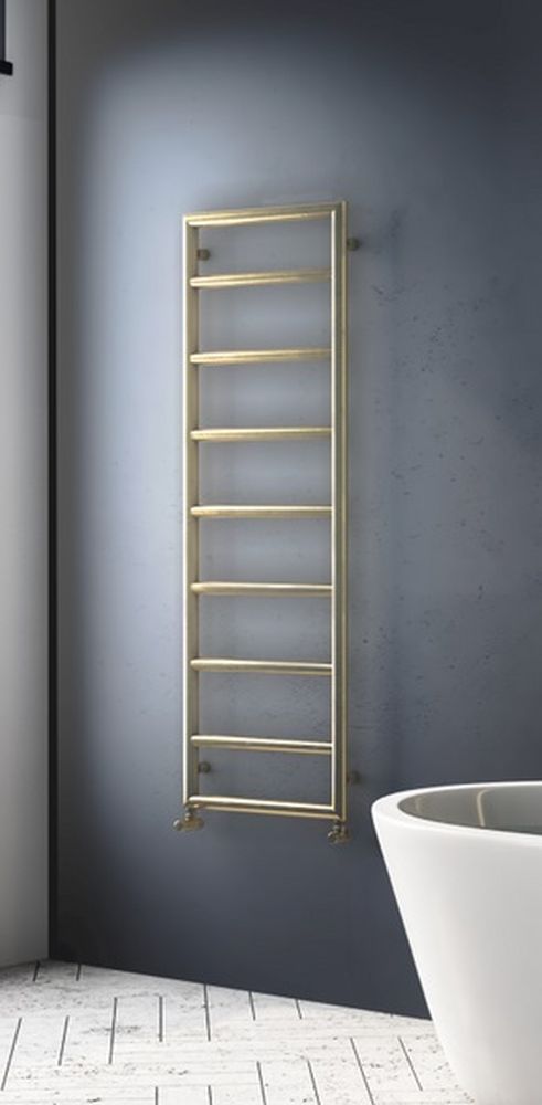 Zehnder Pera grzejnik łazienkowy drabinkowy 150x50 cm mosiądz PER-150-050-N209