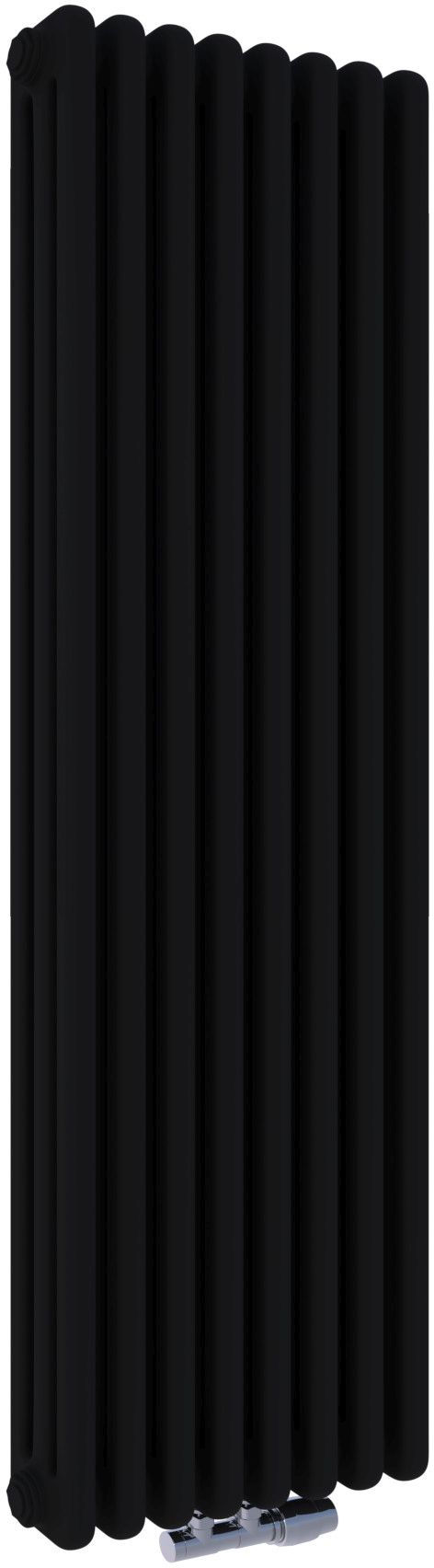 Irsap Tesi 2 grzejnik pokojowy 90x36 cm podłączenie dolne czarny IRS-TES-2090-08 K1-5