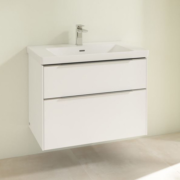 Villeroy & Boch Subway 3.0 szafka 77 cm podumywalkowa wisząca pure white C57400VF