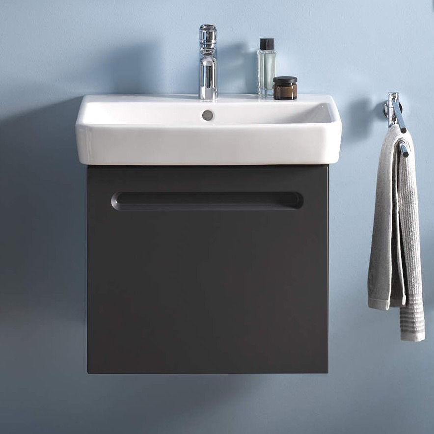 Duravit No.1 szafka 54 cm podumywalkowa wisząca grafit mat N14381049490000 - Wysyłka w 24h