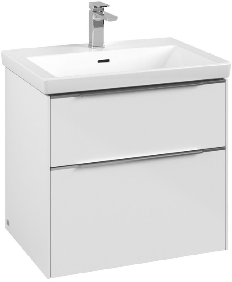 Villeroy & Boch Subway 3.0 szafka 62,2 cm podumywalkowa wisząca Brilliant White C57600VE