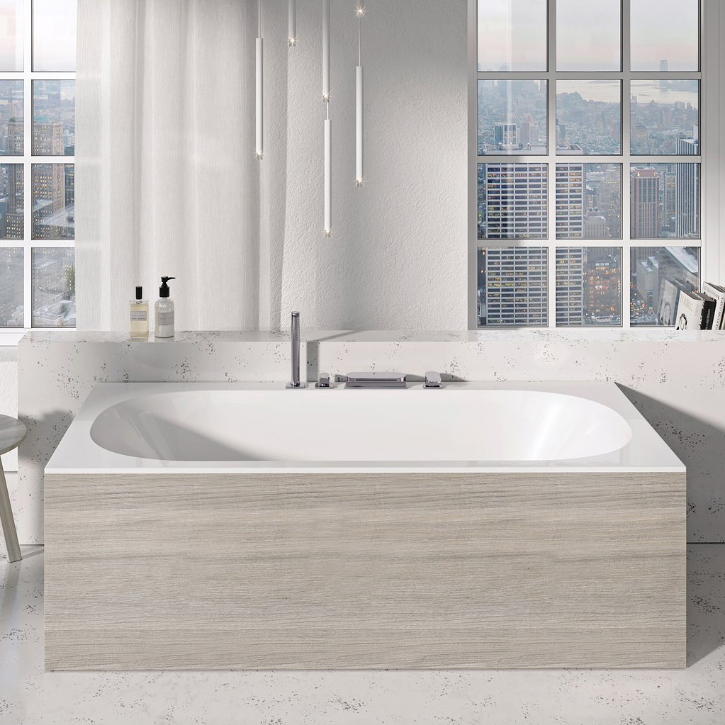 Ravak City panel przedni do wanny 180 cm satynowe drewno X000001107