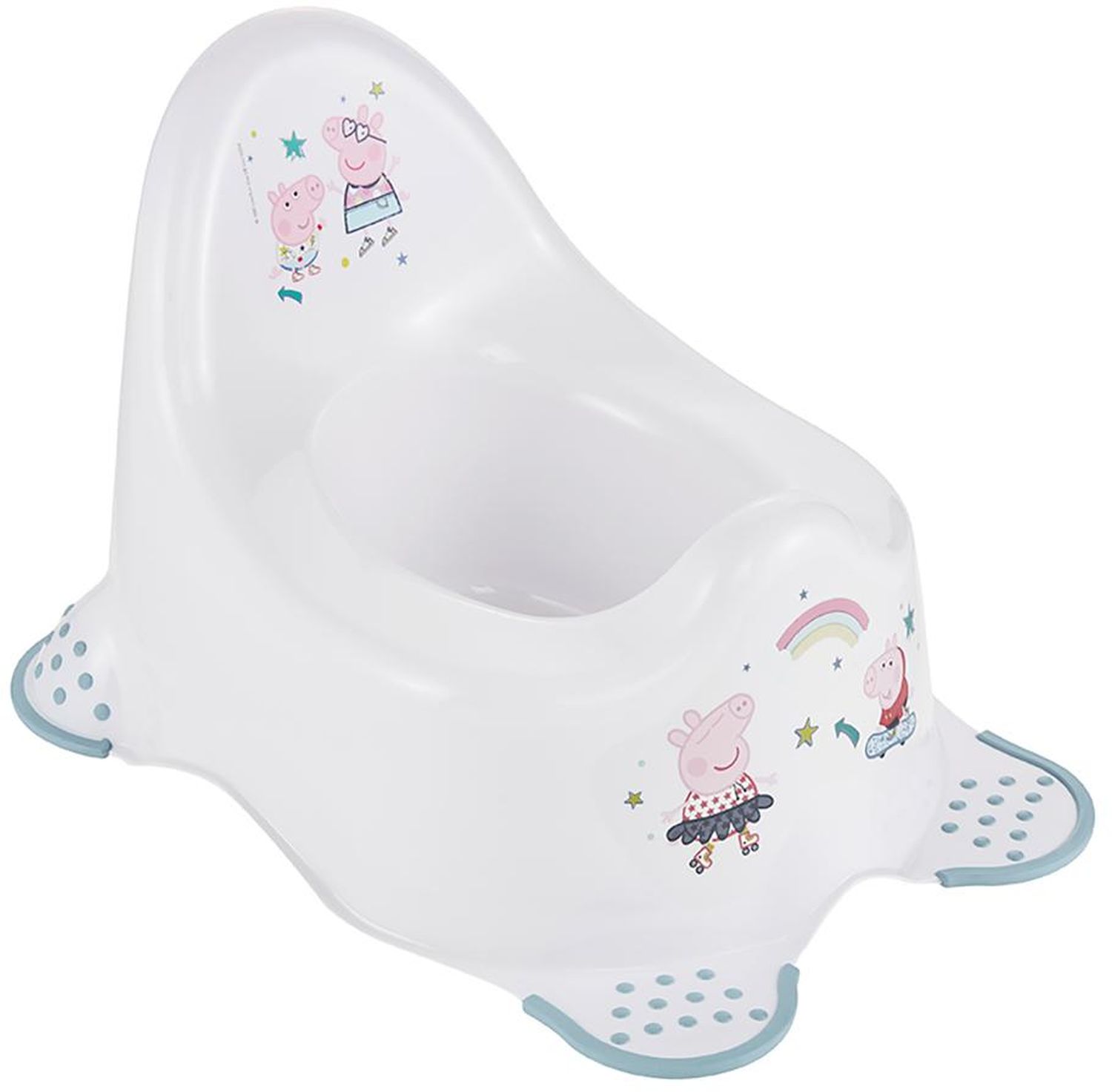 Keeeper Adam Świnka Peppa nocnik dziecięcy antypoślizgowy biały z grafiką1867051919400 - Wysyłka w 24h