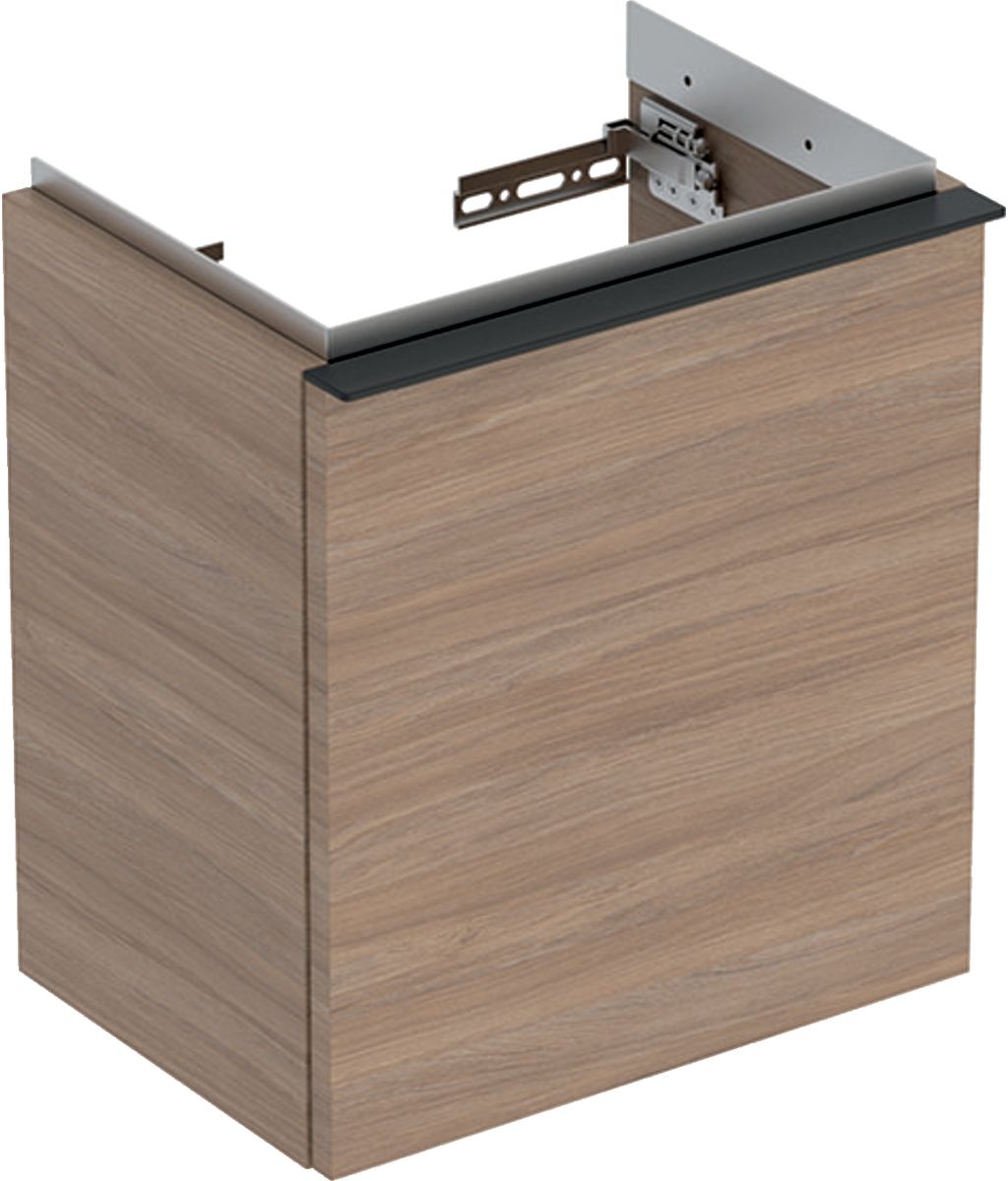 Geberit iCon szafka 37 cm podumywalkowa wisząca dąb/lava mat 502.301.JH.1