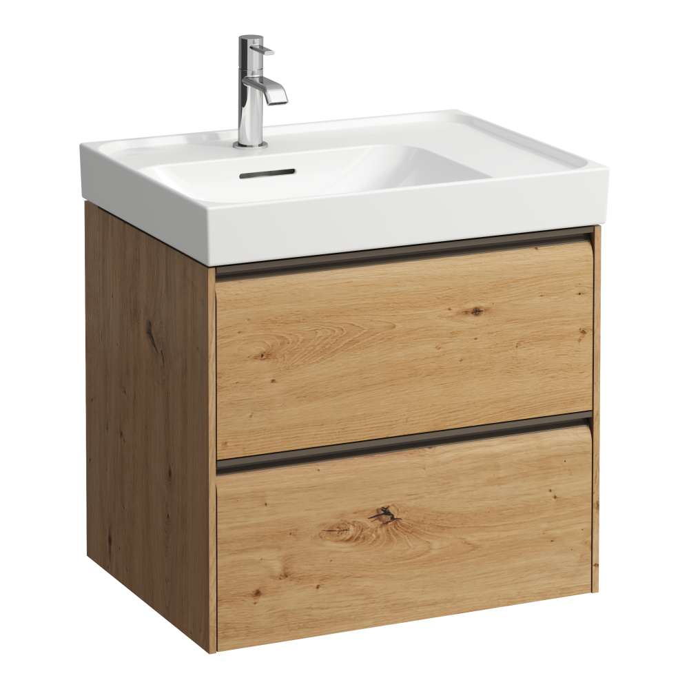 Laufen Meda szafka 45x58.5x51.5 cm podumywalkowa wisząca dąb dziki H4217320112671