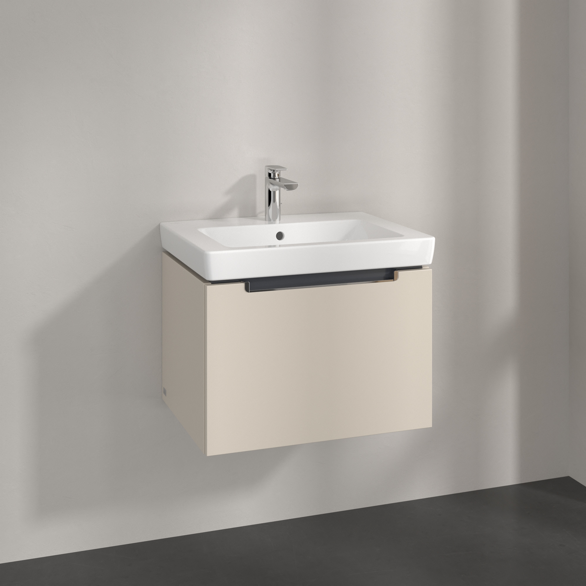 Villeroy & Boch Subway 2.0 szafka 58,7x45,4x42 cm podumywalkowa wisząca Cashmere Grey A68710VN