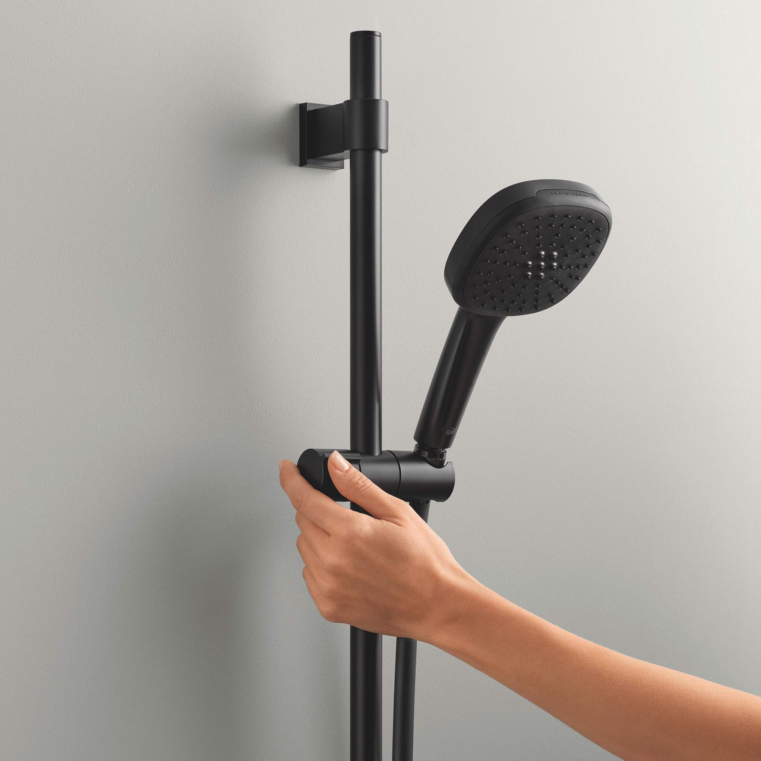 Grohe Vitalio Comfort zestaw prysznicowy ścienny czarny 269302431 - Wysyłka w 24h