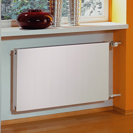 Purmo Plan Compact grzejnik płytowy 60x80 cm podłączenie boczne biały FC22 600x800