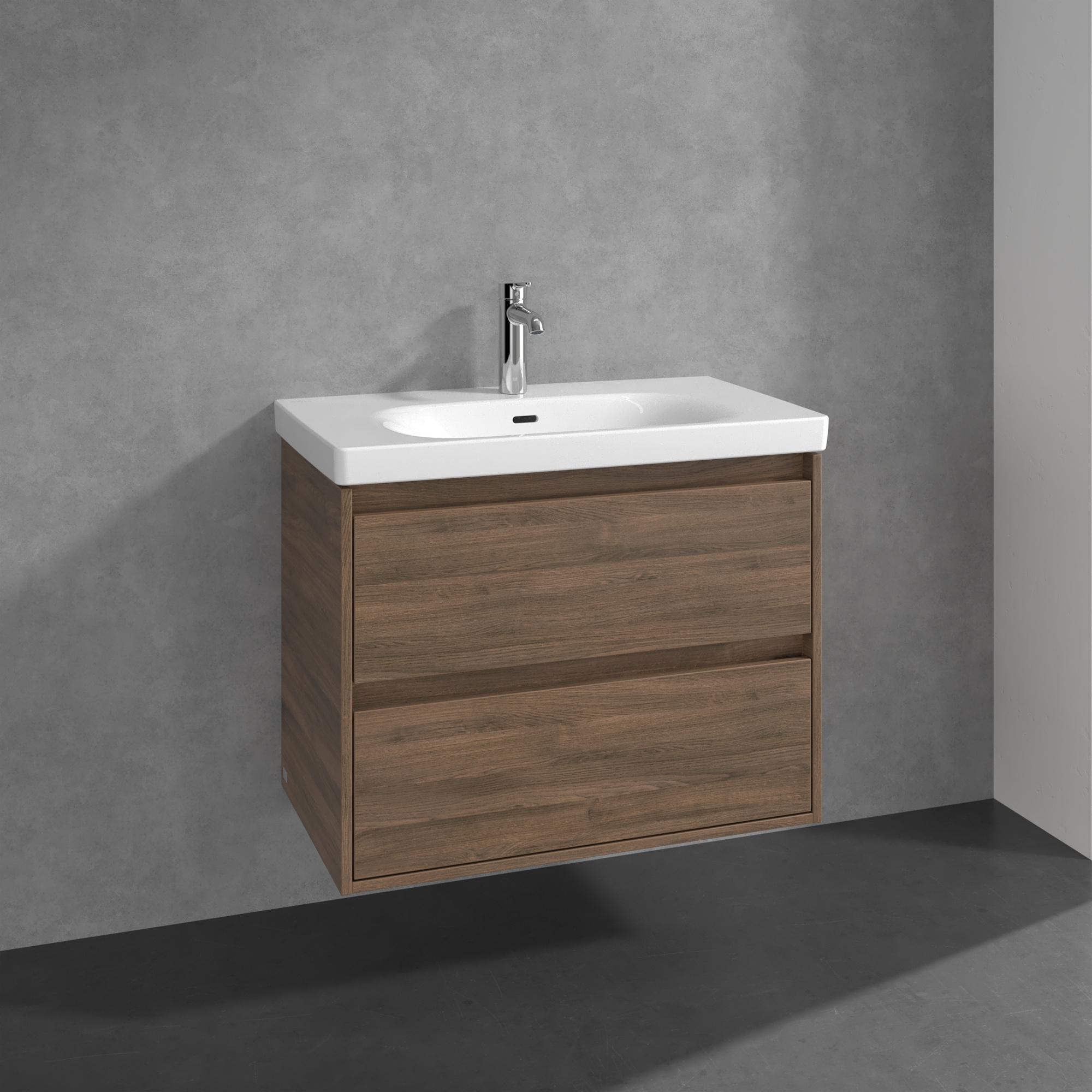 Villeroy & Boch Skyla szafka 77,2x43,9x59,6 cm podumywalkowa wisząca Arizona Oak C79600VH