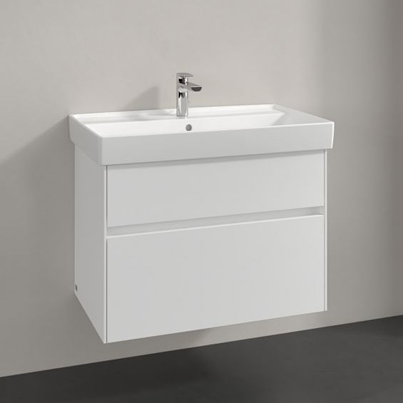 Villeroy & Boch Collaro szafka 75,4 cm podumywalkowa wisząca white matt C01000MS