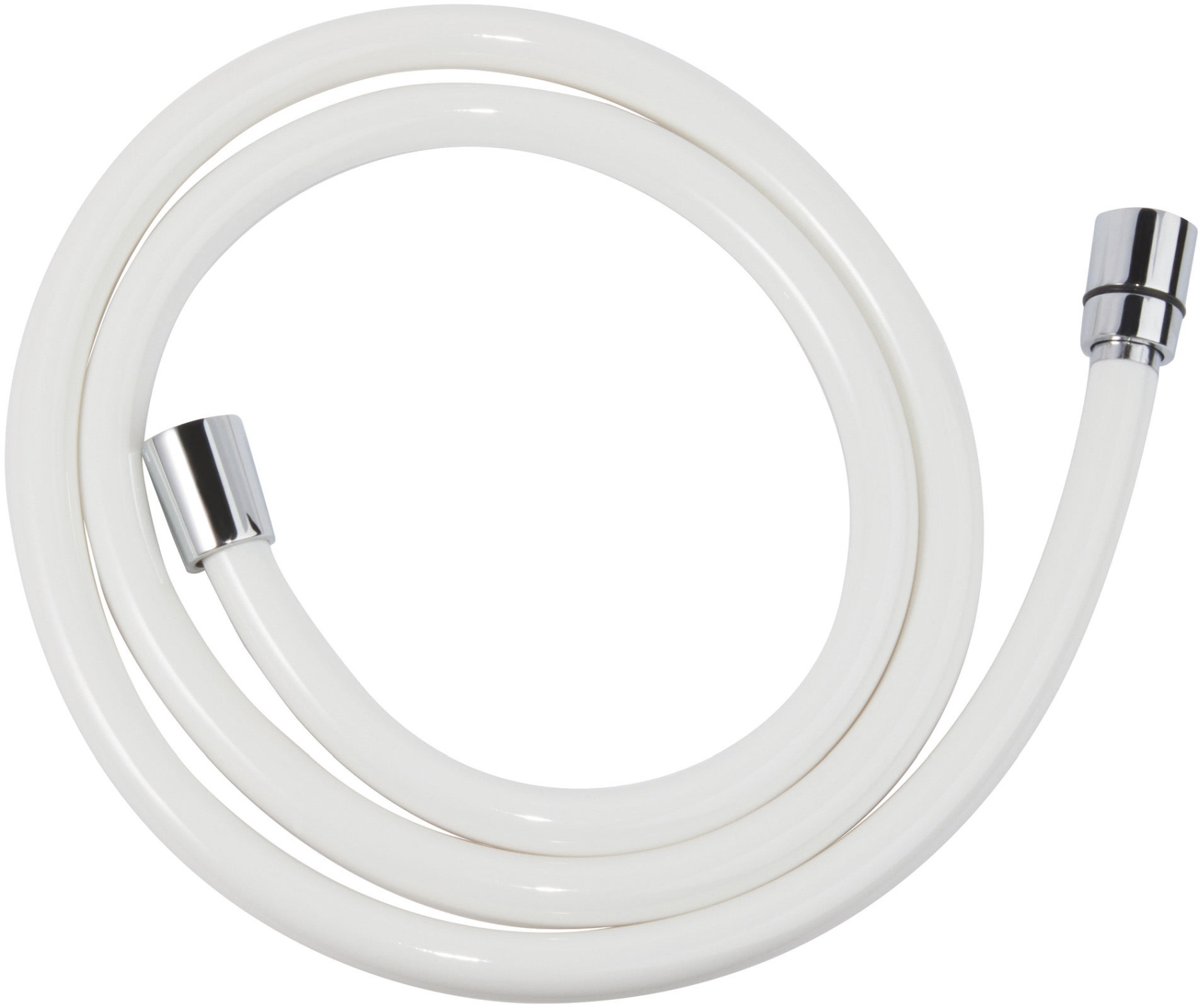 Ferro White PVC wąż prysznicowy 150 cm biały W42