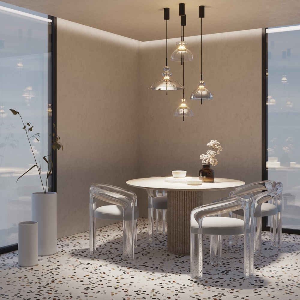Maytoni Bangkok lampa wisząca 1x12 W czarna MOD185PL-L6B3K4