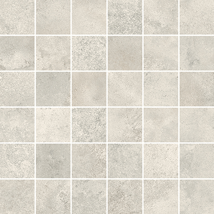 Opoczno Quenos White Mosaic Matt mozaika ścienno-podłogowa 29,8x29,8 cm biały mat